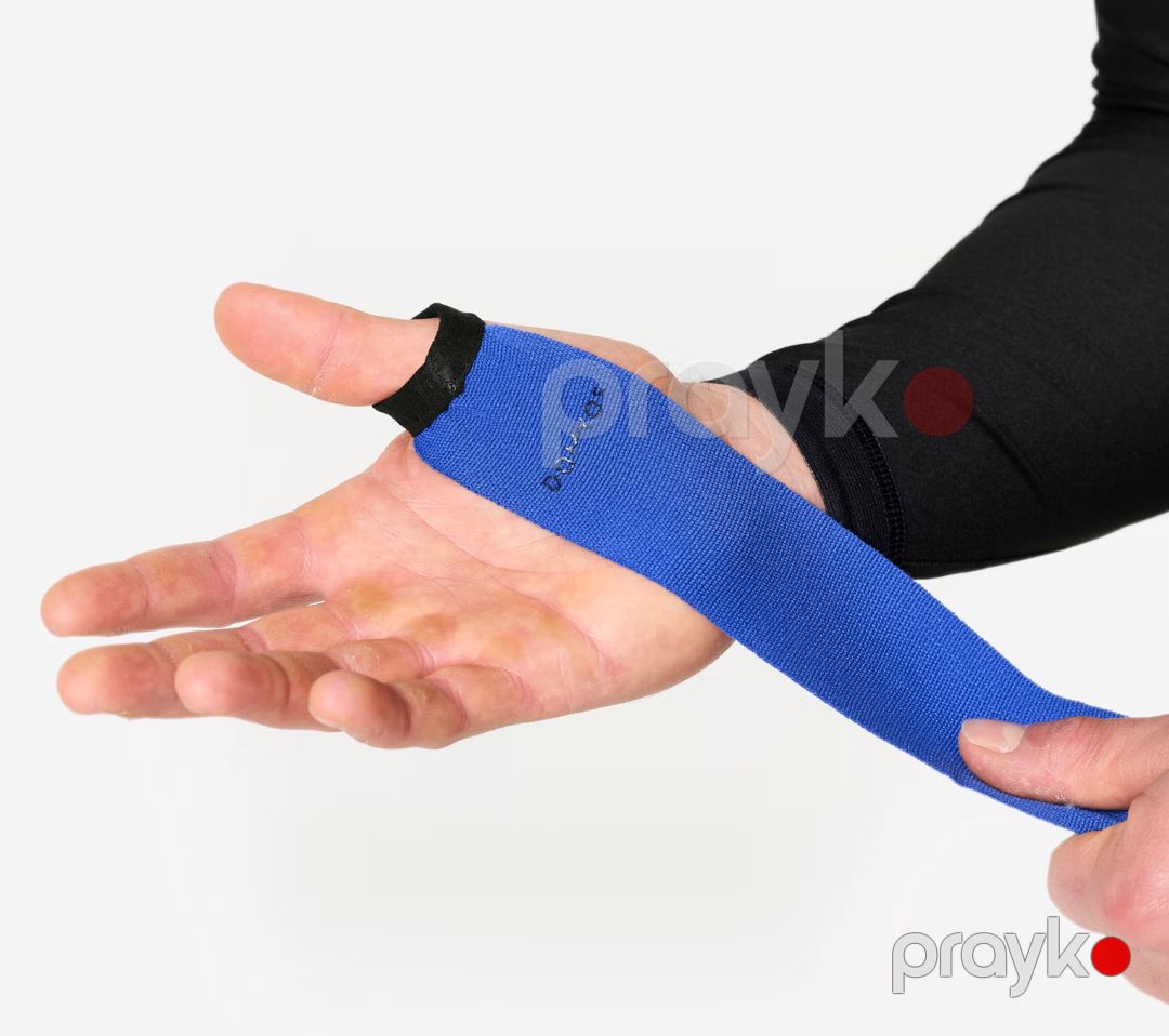 Boks binti Decathlon Domyos 8933942, göy, poliamid/pambıq, 400 sm, 2 əd — Mallar, Bakı (3)
