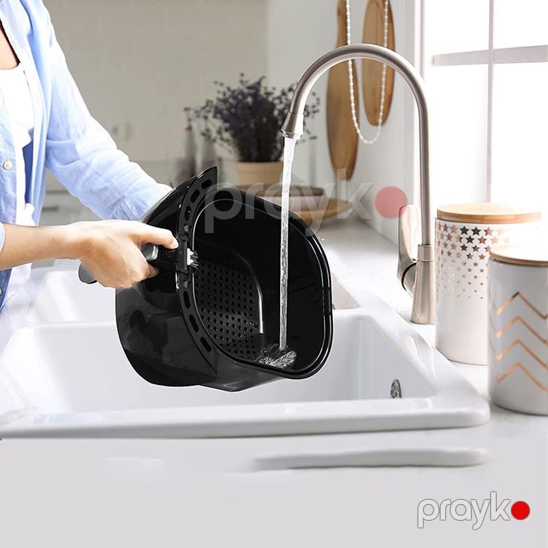 Yüksək Keyfiyyətli Sokany Elektrikli Rəqəmsal Hava Fritözü 1800W Gücündə Peşəkar Ari Fritöz Mexanic Timer 8L — Digər mətbəx texnikası, Bakı (7)