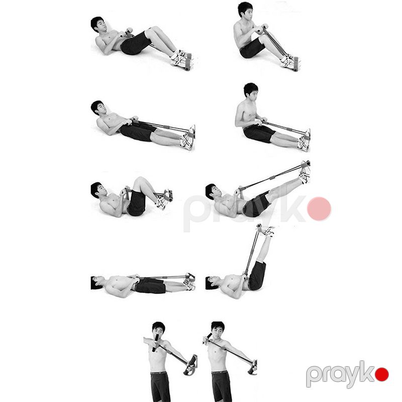 Çoxfunksiyalı Pedallı Rezin Espander Fitnes Aləti — Fitness və simulyatorlar, Bakı (6)