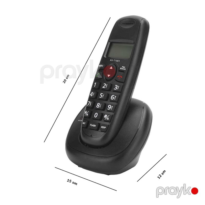 KX-T1901 Ev Otel Və Ofis İş Telefonu Divara Quraşdırıra Bilən Simsiz Ev Telefonu — Telefonlar və qadjetlər, Bakı (6)
