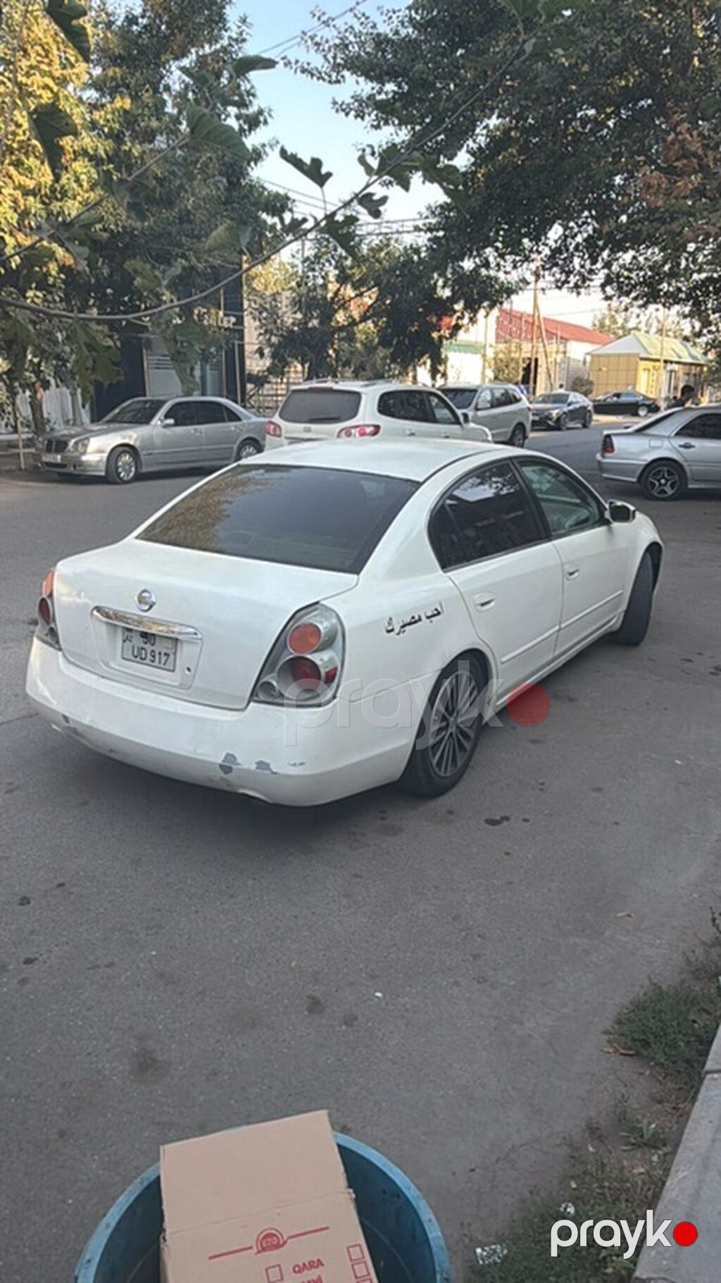Ağ rəngdə sedan, 5 yerlik, ön‑çuvaldız LED faralar və duman faraları 90-UD-917 — Avtomobillər, Beyləqan (3)