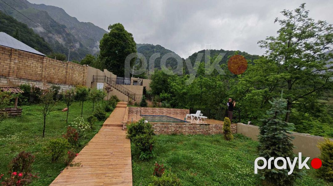 Həyət evi kirayə verilir, Qəbələ ş — Ev, villa, Qəbələ (11)