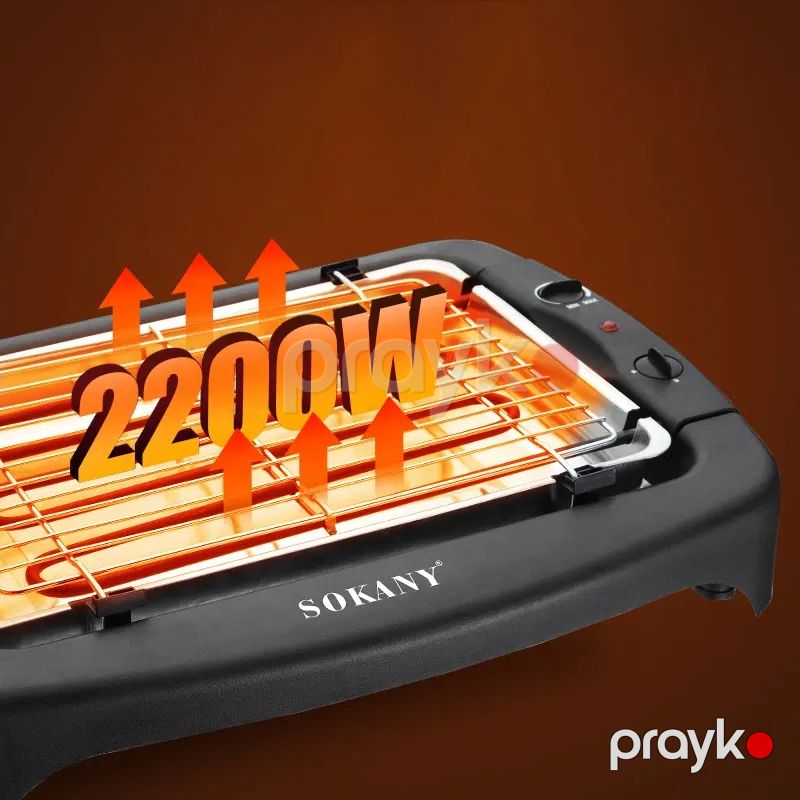 Sokany SK-3573 Çoxfunksiyalı Elektrikli Soba 2200W Gücündə — Ev texnikası, Bakı (2)