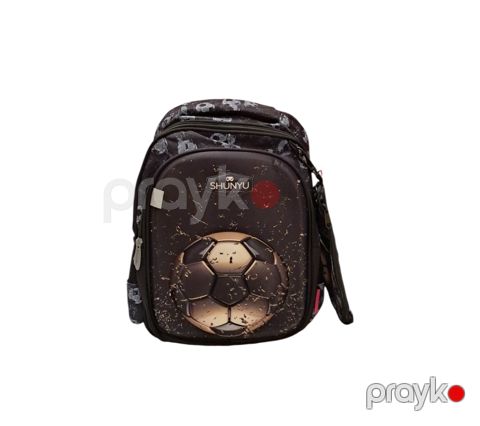 Məktəbli bel çantası Shunyu C-319, 35x28x15 sm, qələmdan ilə, qara — Bakı