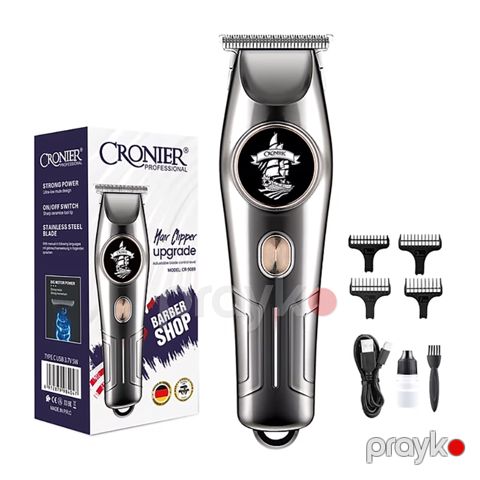 Cronier CR-9089 Çoxfunksiyalı Saç Saqqal Təraş Maşını Trimmer — Bakı