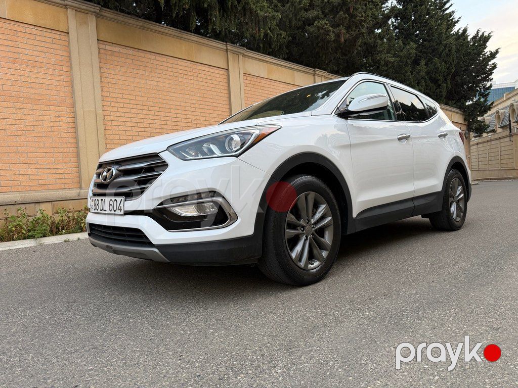 Hyundai Santa Fe, 2.0 L, 2016 il, 107 600 km — Avtomobillər, Bakı (4)