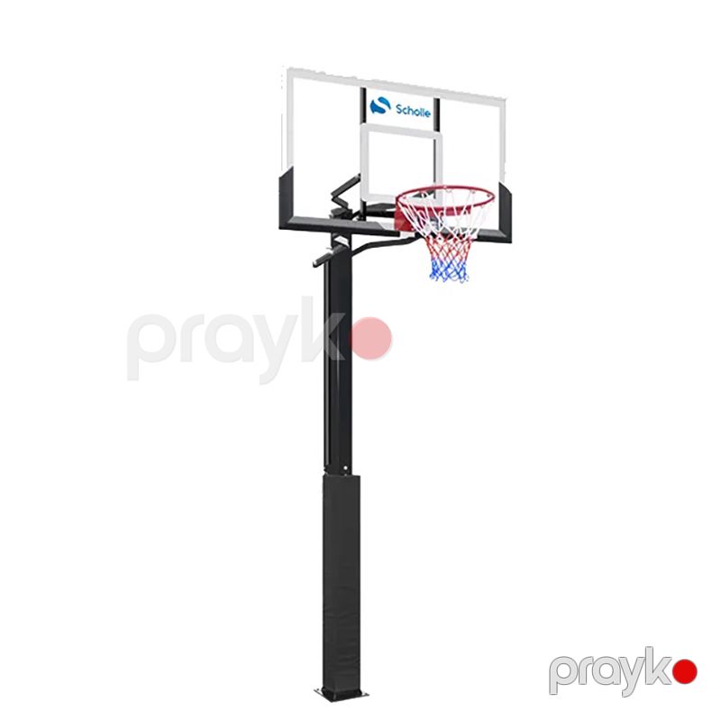 Stasionar Basketbol Stendi Scholle S022 Yüksək Gücə Davamlı Professional Zal istifadəsi Üçün Uyğun Bastelbol Seti — İdman, hobi, istirahət, Bakı (2)