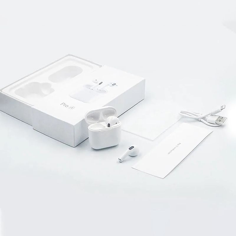 Airs Pods Simsiz Bluetooth Qulaqlıq TWS TWS Pro4 Bluetooth 5.0 Stereo Android IOS Üçün Uyğun Oyun Nauşniki — Telefonlar və qadjetlər, Bakı (7)