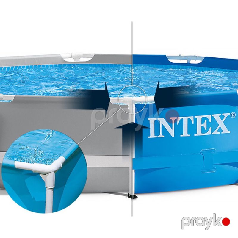 İntex 26702 Prism Frame Hovuz 305 x 76 sm Uşaqlar və Böyüklər üçün Hovuz — Hovuzlar, Bakı (8)