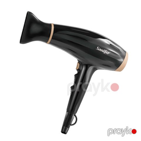 Sonifer SF-9627 - Hava Feni, 2200W Gücü ilə Sürətli Elektrikli Güclü Saç Qurutma Maşını, 2 Temperatur Rejimli — Bakı