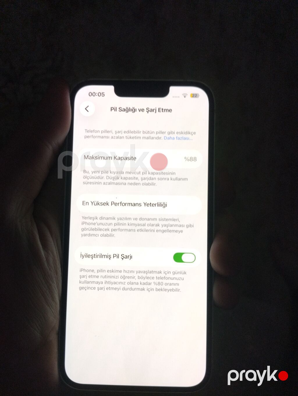 IPhone 13, Ağ, Face ID — Apple iPhone, Bərdə (4)