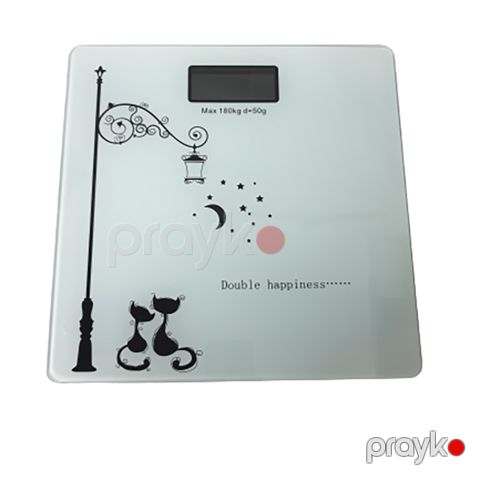 Elektron Rəqəmsal Tərəzi Şüşə Tərəzi 180 Kiloqram Tutumlu — Bakı