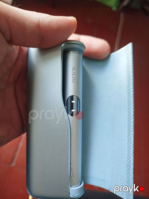 Iqos elektron tütün qızdırma cihazı - Rəng: gümüşü/mavi tonları — Bakı