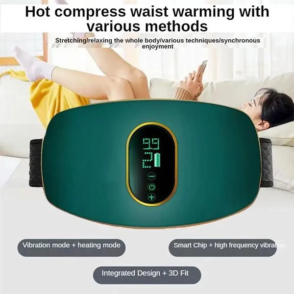Qızdırıcılı sauna effektli vibro massajor arıqlama kəməri — Mallar, Bakı (2)