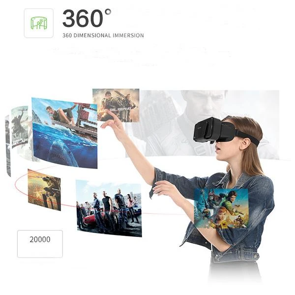VR Shınecon S9 Virtual reallıqlı 3D eynəyi + Wireless Controller — Elektronika, Bakı (3)