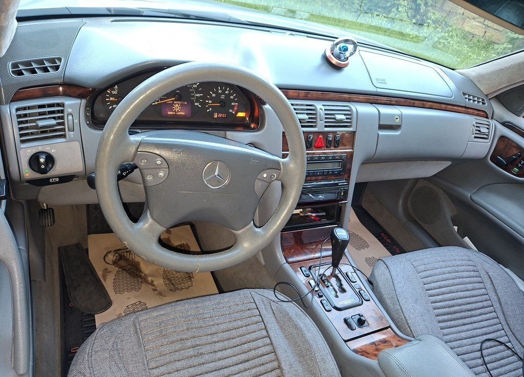 Mercedes E 320, 1999 il, 365000 km 55-BG-222 — Avtomobillər, Şəki (4)