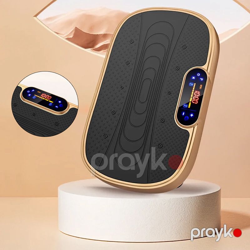 Rəqəmsal Bədən Formalaşdırıcı Vibro Platforma Titreşim Masaj Cihazı Güçlü Mini Ev Arıqlama Avadanlığı Vibrasiyalı Fitness Platforması — Masaj aparatları, Bakı (3)