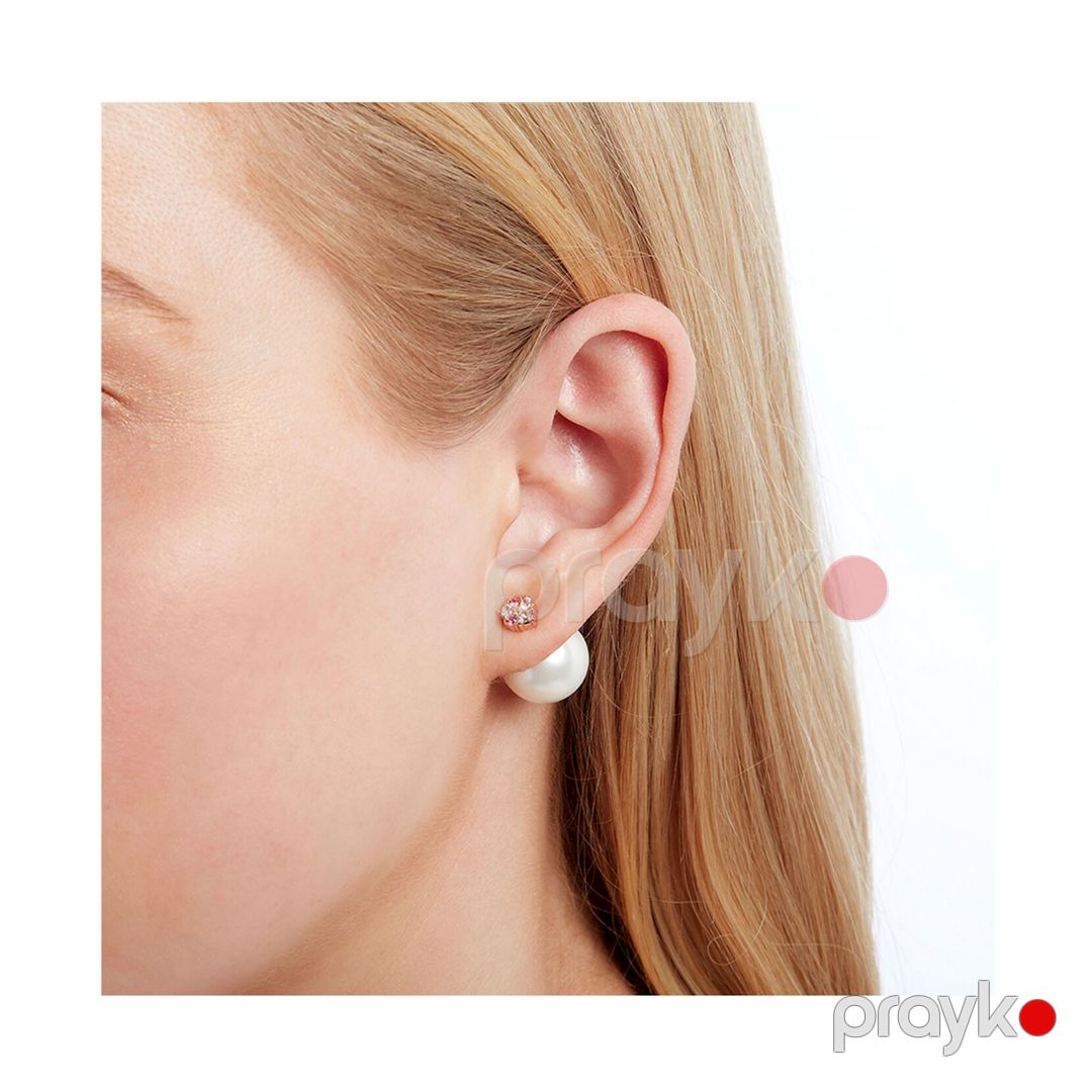Qadın sırğaları Olivia Burton OBJSCE09, rose gold — Mallar, Bakı (3)