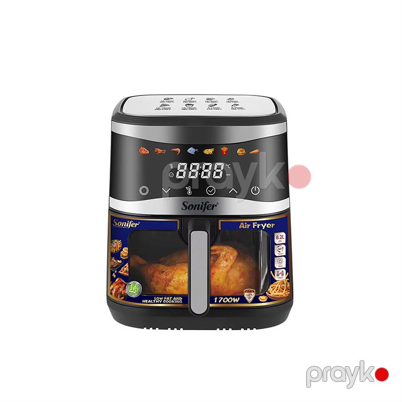 Sonifer SF-1044 Çoxfunksiyalı Elektrikli Qızardıcı Böyük Tutumlu Elektrikli Qızardıcı 8.2L Airfryer — Digər mətbəx texnikası, Bakı (3)