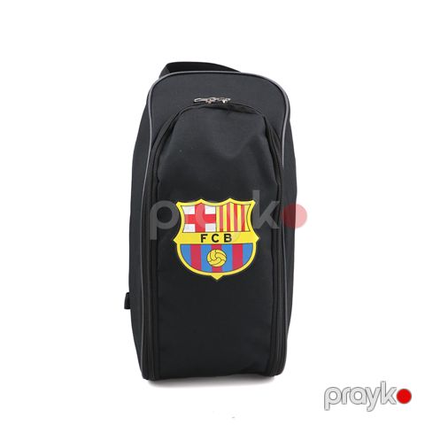 Barcelona Mini Ruqzaq Bel Çantası Qara Rengli İdman Çantası Oglanlar Üçin Kiçik Sumka Sport Barsetka — Bakı