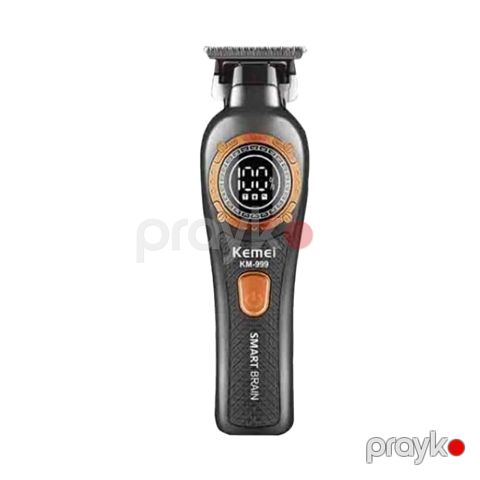 Kemei KM-999 - Trimmer Yeni Dizaynlı Peşəkar Saç Kəsmə Maşını Şarj Edilə Bilən Elektrikli Saç Kəsici Maşın — Bakı