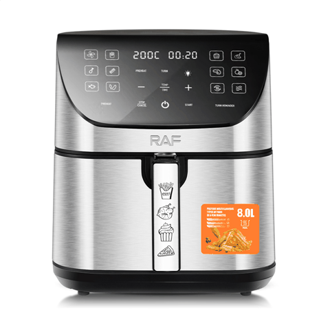 RAF R.5388 - Qoşa Spirallı Mətbəx Fritürü, 8L Həcm, 1700W Güc alt-üst spirall — Bakı