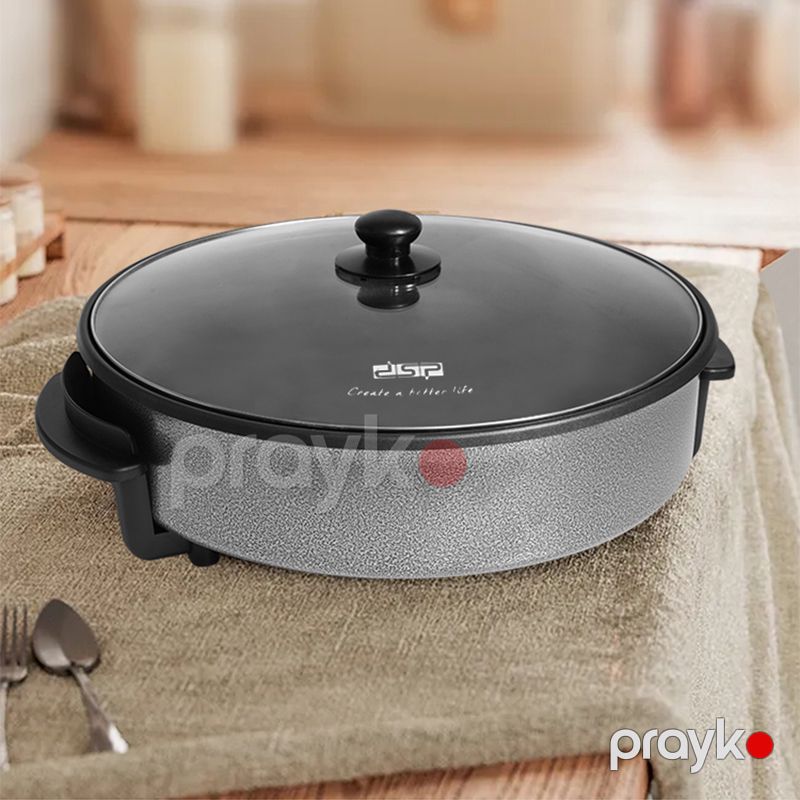 DSP Elektrikli Tava 1500Vt Gücündə Çoxfunksiyalı Elektrik Tavası Yüksək Temperatura Davamlı Yapışmayan Qril Tava Barbekü Qazan — Qablar və mətbəx əşyaları, Bakı (5)