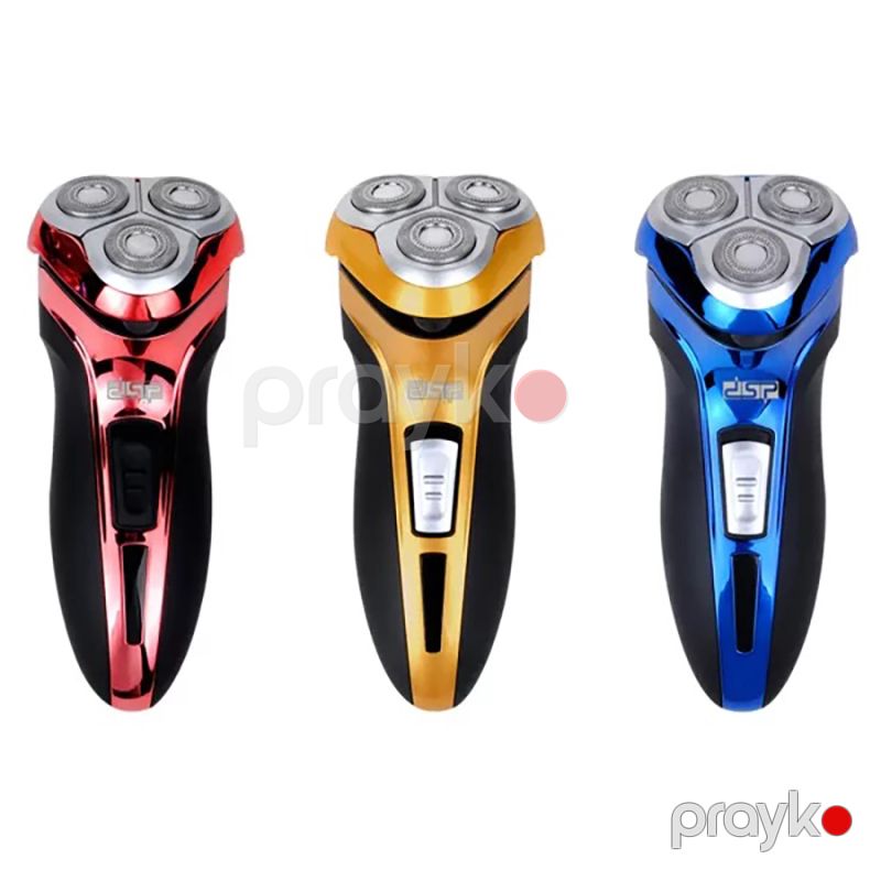 Peşəkar DSP Blue Elektrikli 3D Təraş Maşını 600mAH Kişilər Üçün Yaş və Quru Üz Saqqal Təraş Maşını — Usturalar, trimmerler və epilyatorlar, Bakı (2)