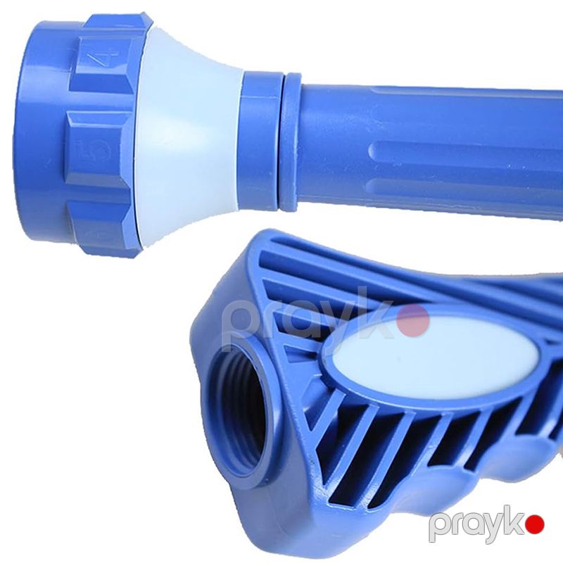 Təzyiqli Avtomobil Yuyucu Lances 8 in 1 Çoxfunksiyalı Tənzimlənən Köpük Silah Bağ Ev Üçün Təziqli Su Şlankı Güclü Nozzle Plastik Şlank — İdman, hobi, istirahət, Bakı (7)