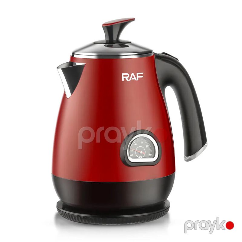 Professional RAF Elektrikli Çaydan 1500 W Gücə Məxsus R.7822 Tempratur Göstəricili Polad Çaydan 1.5 L SuTutumu — Elektrik çaydanları və termoslar, Bakı (2)