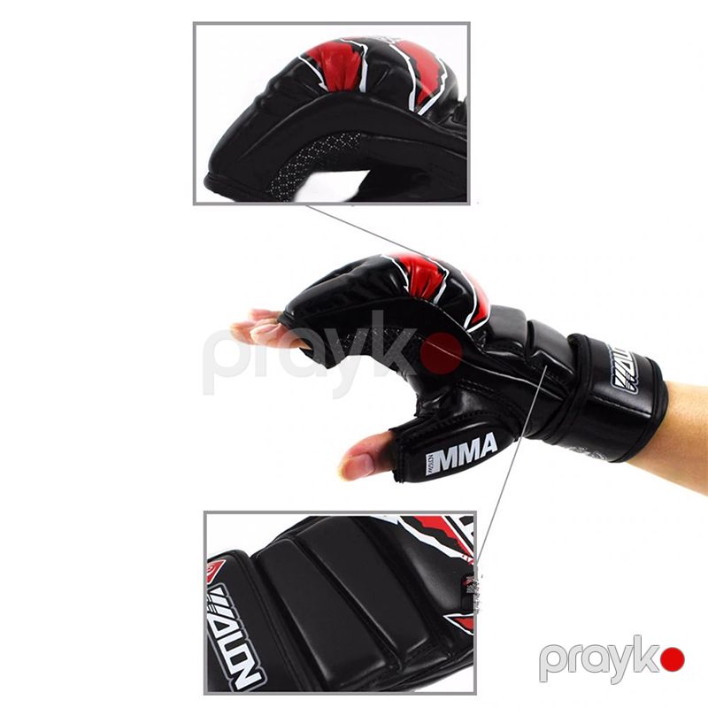 Wolon MMA Boks Əlcəyi MMA Əlcəkləri UFC Qaydasız Döyüş Əlcəyi — İdman, hobi, istirahət, Bakı (6)