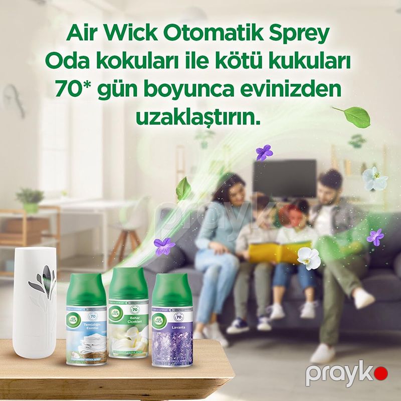Airwick 70 Air Wick Freshmatic Otomatik Oda Kokusu Temizliğin Esintisi Yedek Sprey Avtomatik Sprey 250 Ml — Mallar, Bakı (2)