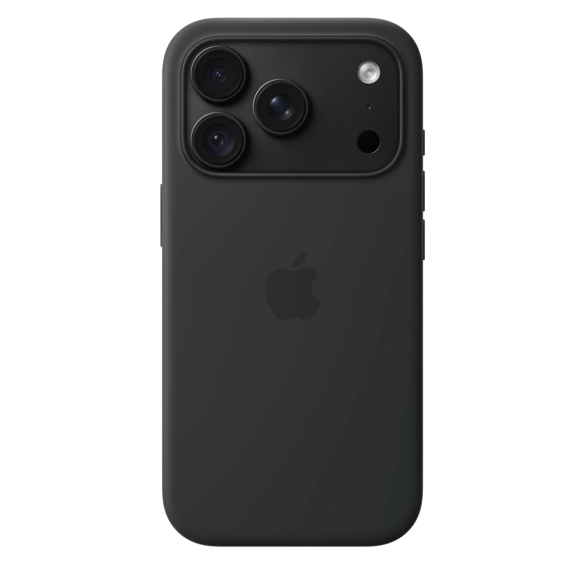 Çexol Apple iPhone 18 Pro Silicone with MagSafe, Black (MK8Y4ZM/A) — Bakı