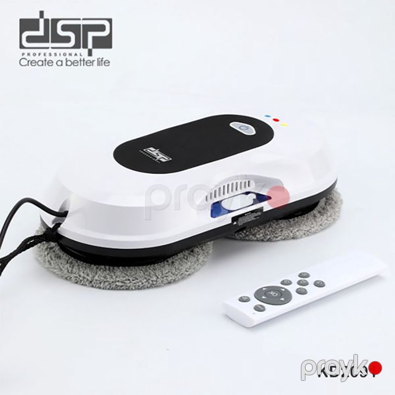 DSP KD2091 Ağıllı Pəncərə Təmizləyici Robot Avtomatik Su Spreyi və Uzaqdan İdarəetmə ilə 5600Pa Şüşə silən Pəncərə Təmizləyici — Mallar, Bakı (2)
