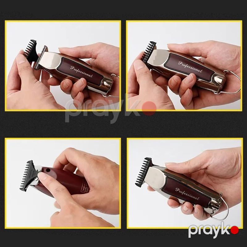 FKS-8081 Professional Kişi Üçün Saç Kəsən Maşın, Elektrikli Təkrar Doldurula Bilən Trimmer — Usturalar, trimmerler və epilyatorlar, Bakı (4)