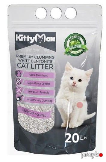 Pişik tualeti üçün doldurucu Kitty Max Lavender, 20 L — Bakı