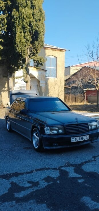 Mercedes 190, 1989 il, 456000 km 10-UH-035 — Avtomobillər, Zaqatala (3)