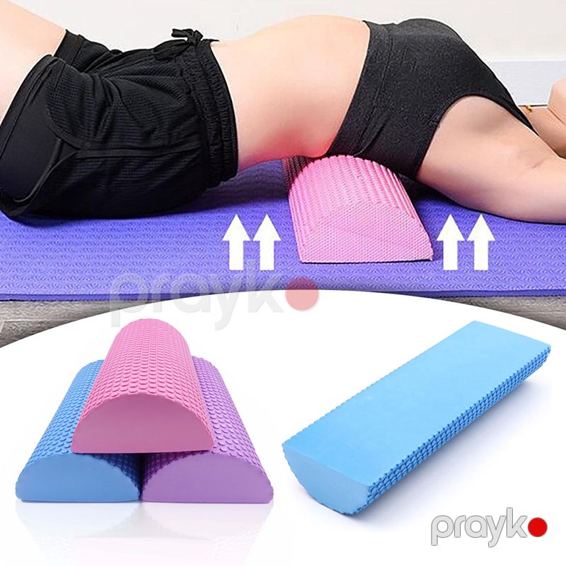 Yarım Yoga Masaj Silindiri Bel Onurğa Ağrıları üçün Mükəmməl Silinder Köpük Masaj Silindiri — Masaj aparatları, Bakı (4)