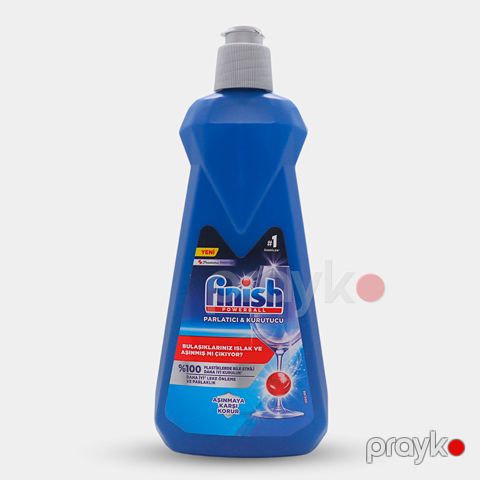 Finish Bulaşık Makinesi Parlatıcı & Kurutucu Limonlu 400ml Qab Yuyucu Vasitə Finish Jel Bulaşık Makinesi Deterjanı — Bakı