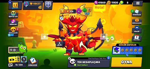 Brawl Stars hesabı – geniş kostyum kataloqu və yüksək trofeylər — Personal Items