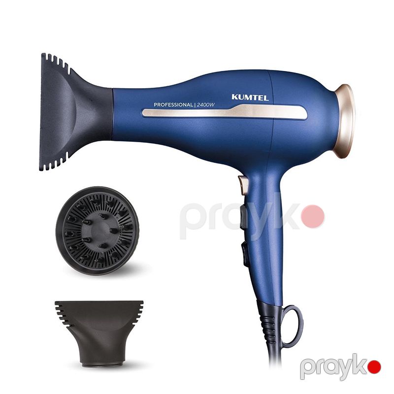 Kumtel HHD-03 Çoxfunksiyalı Elektrikli Saç Qurutma Feni Hava Feni — Fən, Bakı (3)