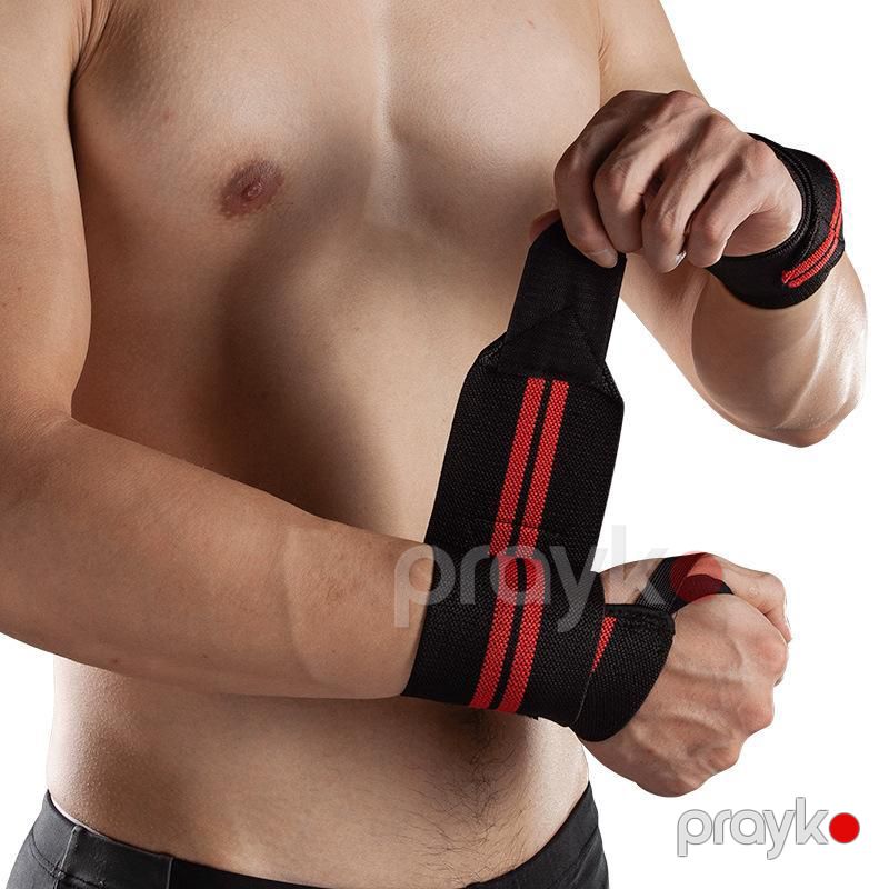 Fitness, İdman Zalı İstifadəsi Üçün Uyğun CB Bilək Dəstəyi Elastik Bilək Bandı — İdman, hobi, istirahət, Bakı (4)
