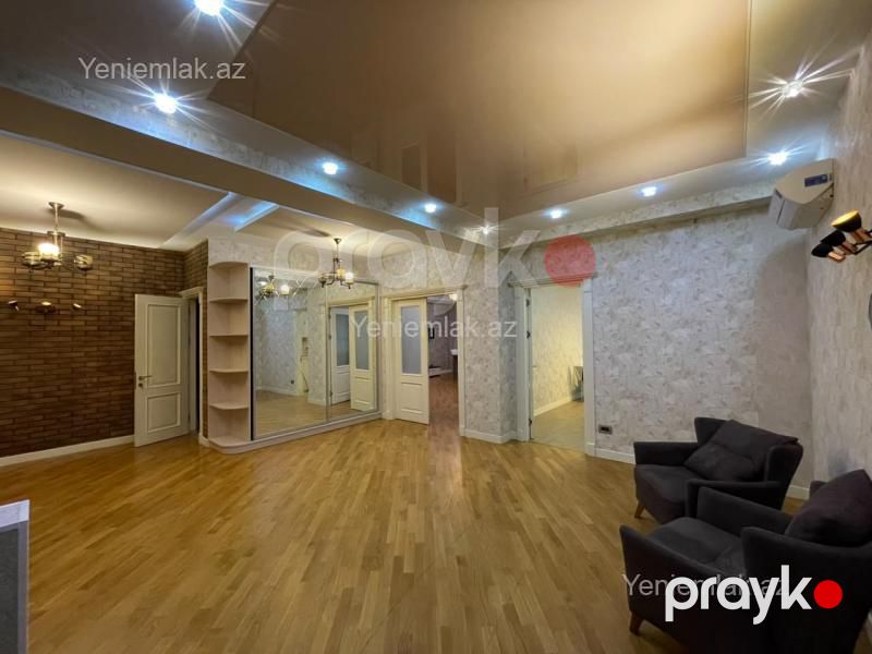 Kirayə 3 otaqlı Bina evi menzil (Yeni tikili), 170 m², Nəsimi rayonu — Mənzil, Bakı (3)