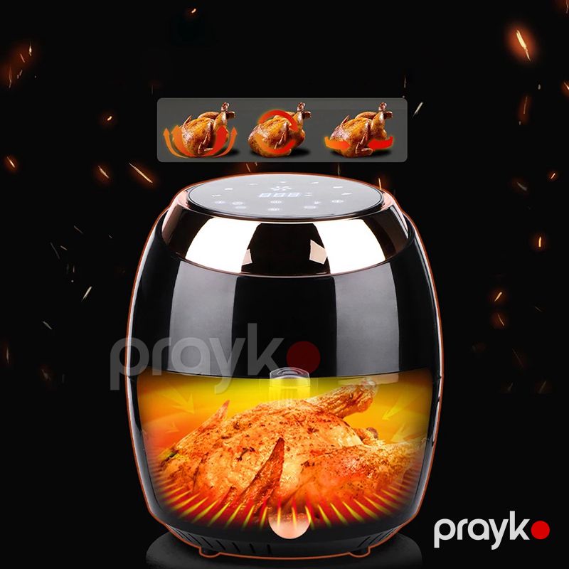 Raf R.5298 1800W Çoxfunksiyalı Elektirikli Qızardıcı Böyük Tutumlu Elektirikli Qızardıcı Airfryer 8L — Digər mətbəx texnikası, Bakı (8)
