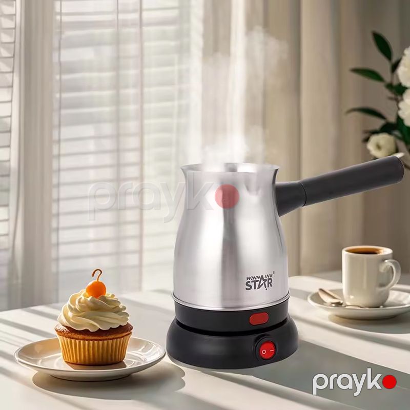 Wınnıng Star ST-9895 Elektrikli Kofe Dəmləyən Maşın Türk Kofesi Hazırlayan Cəzvə 800W — Digər mətbəx texnikası, Bakı (4)