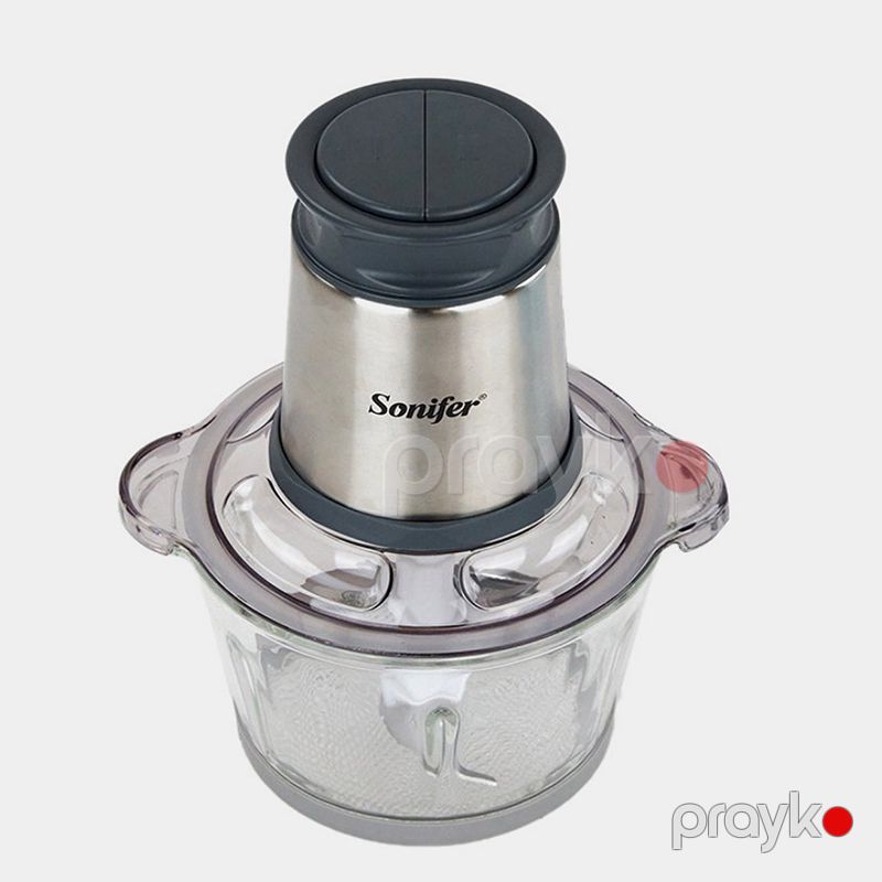 Sonifer SF-8057 Çoxfunksiyalı Elektrikli Doğrayıcı Meyvə Tərəvəz Ət Doğrayıcı 300W — Blenderlər, xırdalayanlar və mikserlər, Bakı (3)