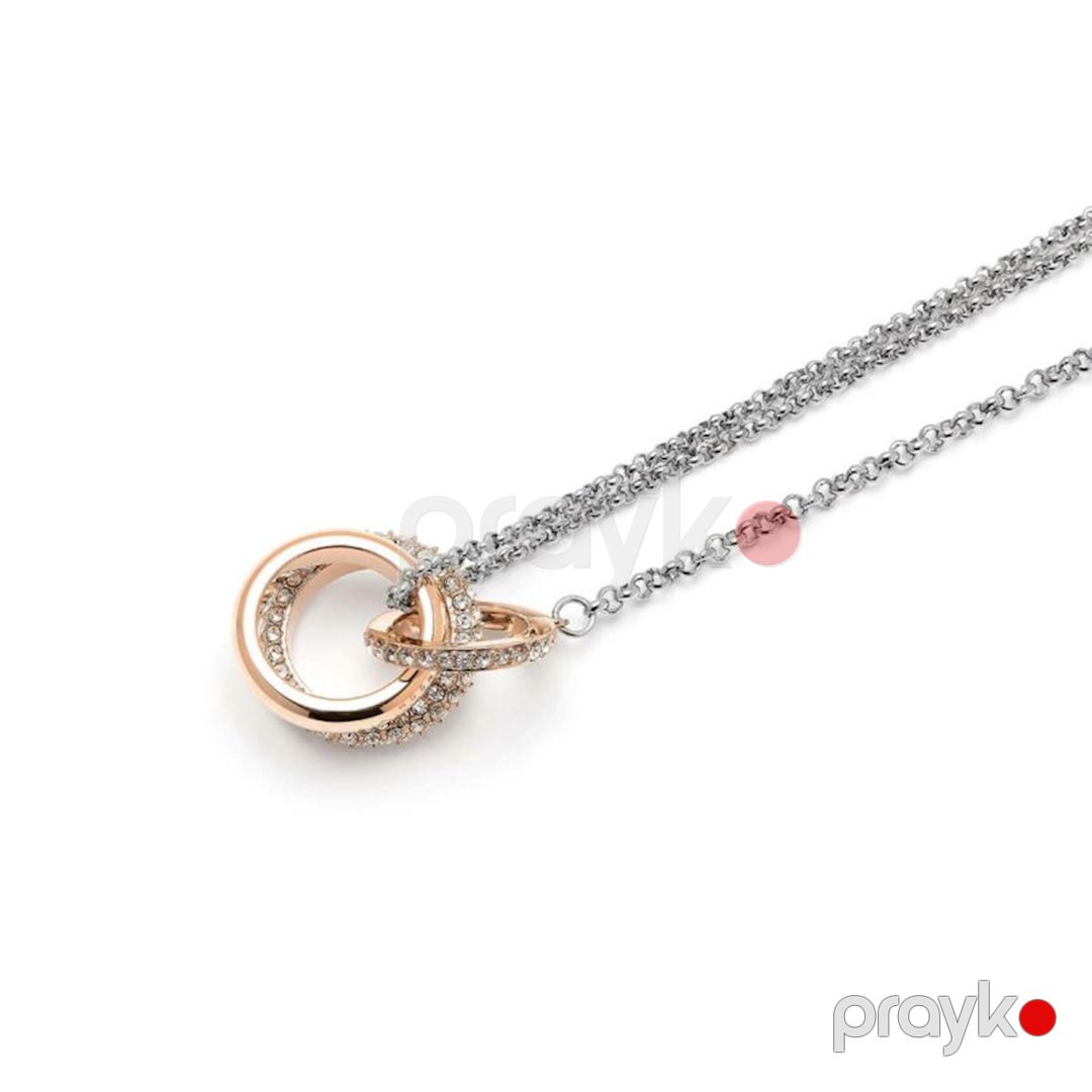 Qadınlar üçün boyunbağı Olivia Burton OBJ24100003, gümüşü/rose gold — Mallar, Bakı (2)
