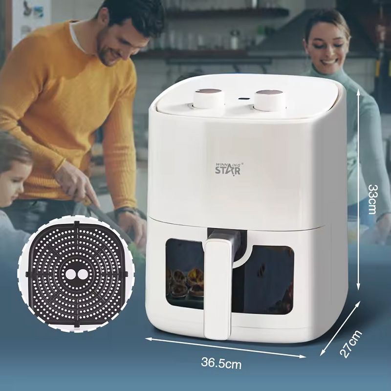 Wınnıng Star ST-9651 Airfryer Elektrikli Qızardıcı Hava Fritözü Tutum 4,5L — Digər mətbəx texnikası, Bakı (3)
