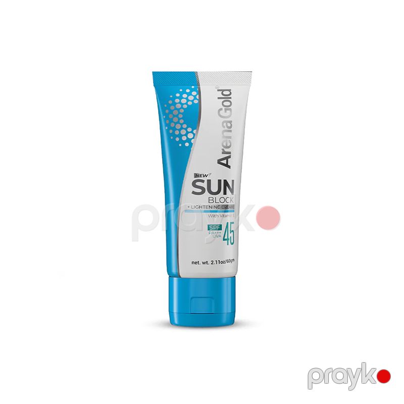 Arena Gold Sun Block SPF 45 Günəşdən Qoruyucu Spf Krem 100 ml — Gözəllik və səhiyyə, Bakı (4)