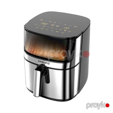 Sokany SK-10045 Çoxfunksiyalı Elektrikli Qızardıcı Böyük Tutumlu Hava Fritözü Airfryer 2000 W — Bakı